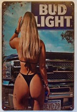 Bud Light Vintage Retro