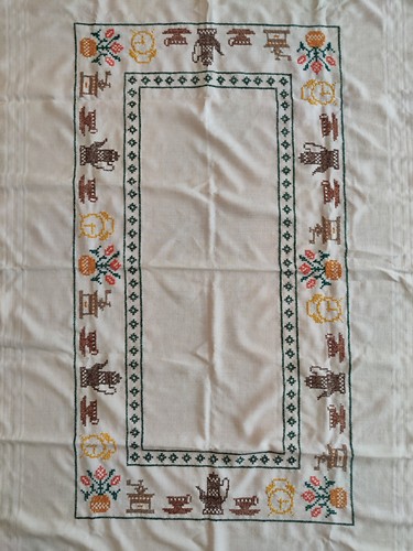 Rechteckige tischdecke weiß - tischdecke,