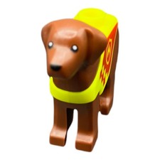 LEGO Fire Dog Brown Dog with