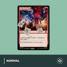 Mtg lightning bolt - |, secret