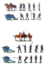 (06035) Preußen 1870/71, Feldartillerie, Stab und Fuß-Batterie