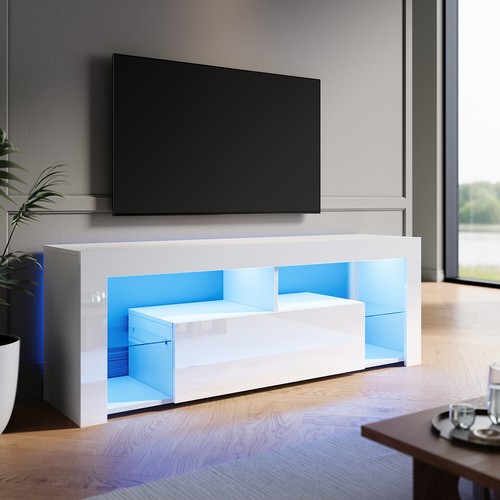 Led fernsehtisch 140cm - fernsehtisch,