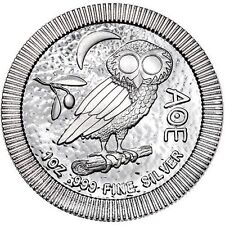 1 UNZE SILBER - Eule von Athen 2017 / AOE Tetradrachme -SILBERMÜNZE SILBERBARREN
