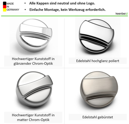 Ersatz drehexcenterkappe - ersatz,