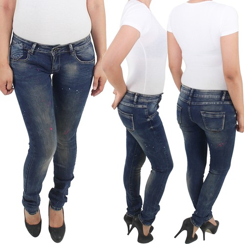 Damen röhrenjeans denim - röhrenjeans,