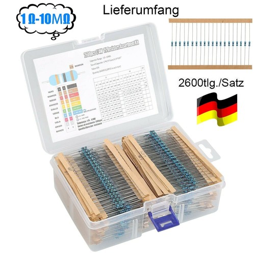 2600stk widerstände resistor - 2600stk,