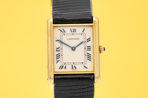 Cartier tank quartz - cartier,