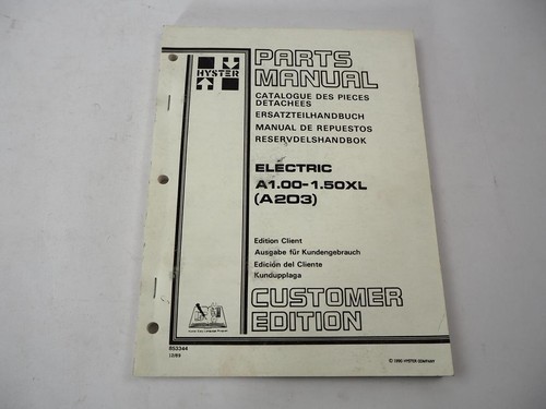 Original hyster electric - hyster,