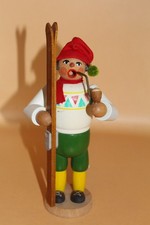 Skifahrer räuchermann 20cm - räuchermann,