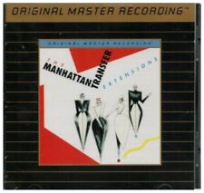 CD The Manhattan Transfer Extensions 24K GOLD-PLATED DISC Mobile Fidelity So