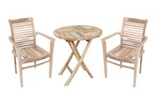 3-teilige Tischgruppe