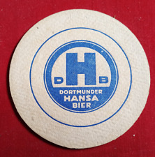 Bierdeckel Brauerei Dortmunder Hansa Bier Dortmund