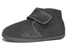 Hohe Hausschuhe Gr.41-46 Klett Hüttenschuhe Warmfutter Puschen  Filzschuhe 2762