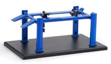 GREENLIGHT - 4-Bein-Hebebühne blau - 1/64 - GREEN16100-A