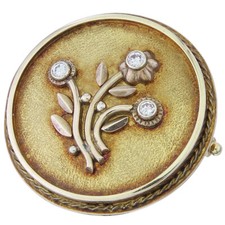 Brosche Brillanten 585er