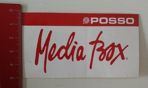 Aufkleber sticker posso - posso, media