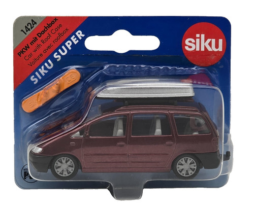 Siku 1424 pkw - dachbox, vw