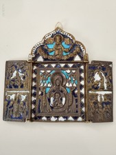 Orthodoxe Triptychon-Ikone