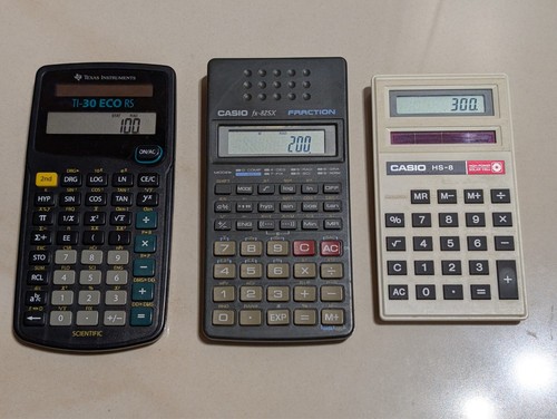 Konvolut taschenrechner casio - konvolut,