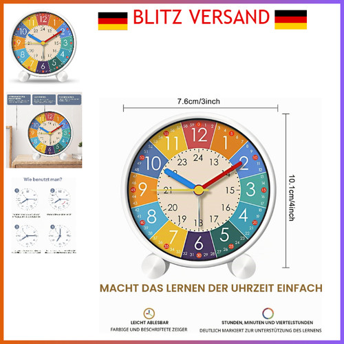 Wecker analog kinder mit - wecker,