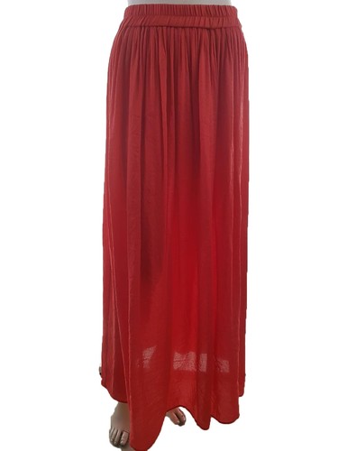 Roter maxirock zara woman - zara, m