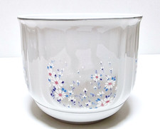 Kronester Bavaria Porzellan Übertopf/Blumentopf - Blumen Dekor - H. 12 cm.