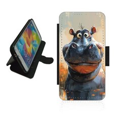 Handyhülle Nilpferd Wallet