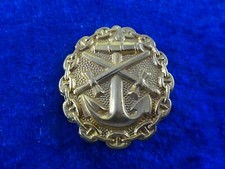 (A10-204.1) Original Orden Verwundeten-Abzeichen in gold Marine