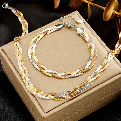Schmuck set halskette und - set,