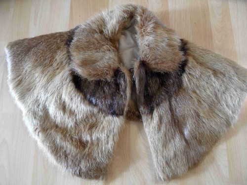 Echtpelz cape muff - echtpelz, +