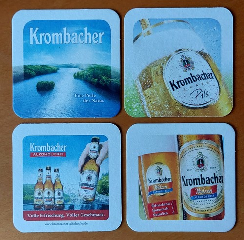 Bierdeckel krombacher - 2,