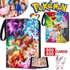 Sammelalbum XXXL für 400/900 Pokemon Karten 4/9 Pocket Sammelmappe Ordner Heft