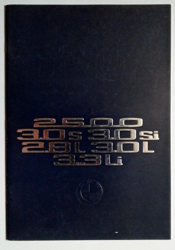 Bmw - 3.3, li