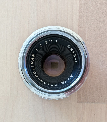 Agfa color solinar 50mm - color-solinar, f/2,8