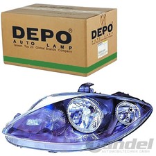 DEPO H1 H7 SCHEINWERFER LINKS PASSEND FÜR SEAT ALTEA LEON TOLEDO |