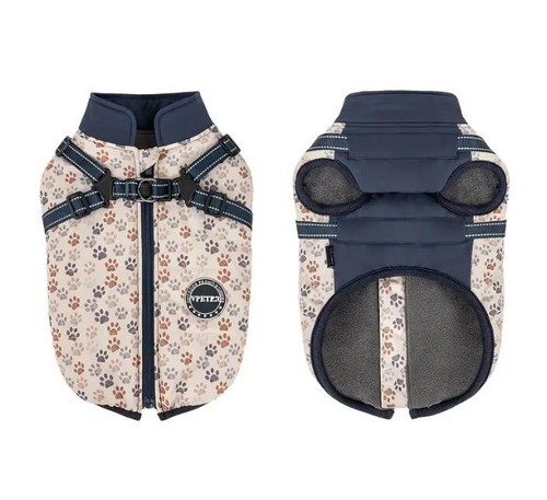 Hundemantel blau braun - &, –