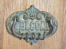 Türklopfer antik Stil grün