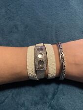 Esprit Uhr Luna Pulsar White ES10114270148919450944782 Länge 57,3 cm Umwickeluhr