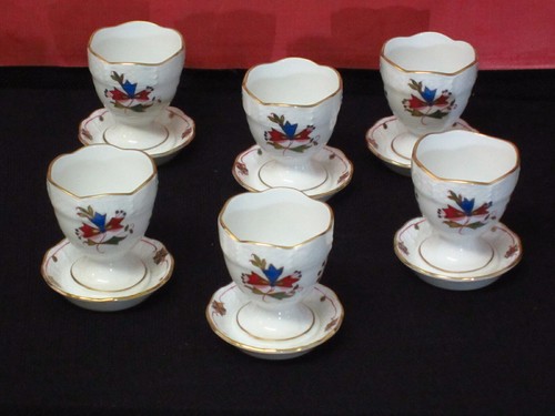 Herend mhg eierbecher - herend, 6x