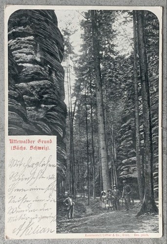 Sächs schweiz uttewalder - sächs.,