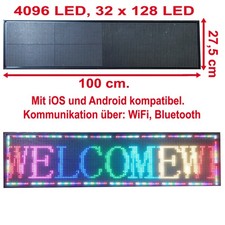 Außen led wifi 100x27 5cm - außen,