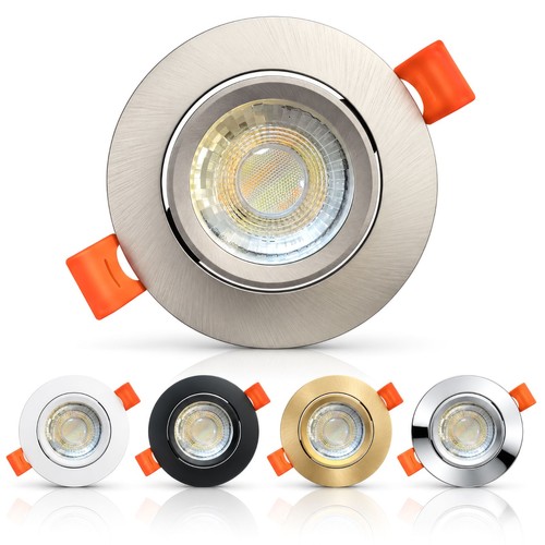 Led einbaustrahler flach - flach, 5w