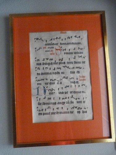 Antiphonar pergament - antiphonar,
