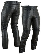 Damen Motorradhose Leder
