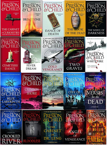 Agent pendergast novels - pendergast,