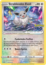 Strahlendes Evoli Pokémon Deutsch Schwert & Schild Promokarten SWSH 230 Holo