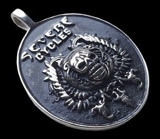 Edelstahl Anhänger Totenkopf