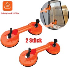 2 Stück Doppelsaugheber Glassauger Glasheber Vakuumheber Gummisauger Für Fliesen