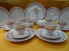 Hutschenreuther Drache Modell Exklusiv Rose Sanssouci Edition Kaffeeservice 6 P.