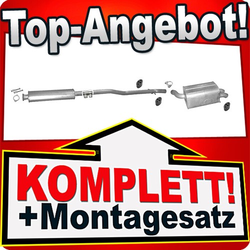 Auspuff für volvo xc90 - auspuff,
